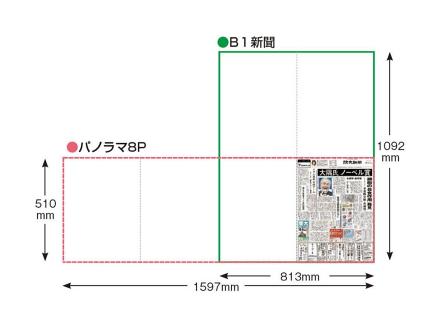 【読売新聞】パノラマ新聞 ※注意事項あり