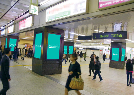 Ｊ･ＡＤビジョン 大宮駅東口_応援広告センイル広告_jeki